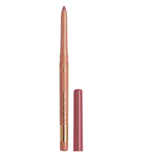 L'Oreal Paris pencil front view showing precise tip and clear shade