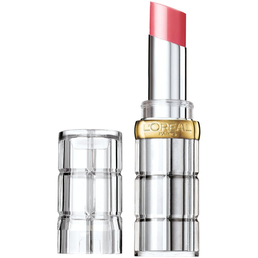 L'Oreal Paris front packaging showing Burnished Blush with product benefit sheen