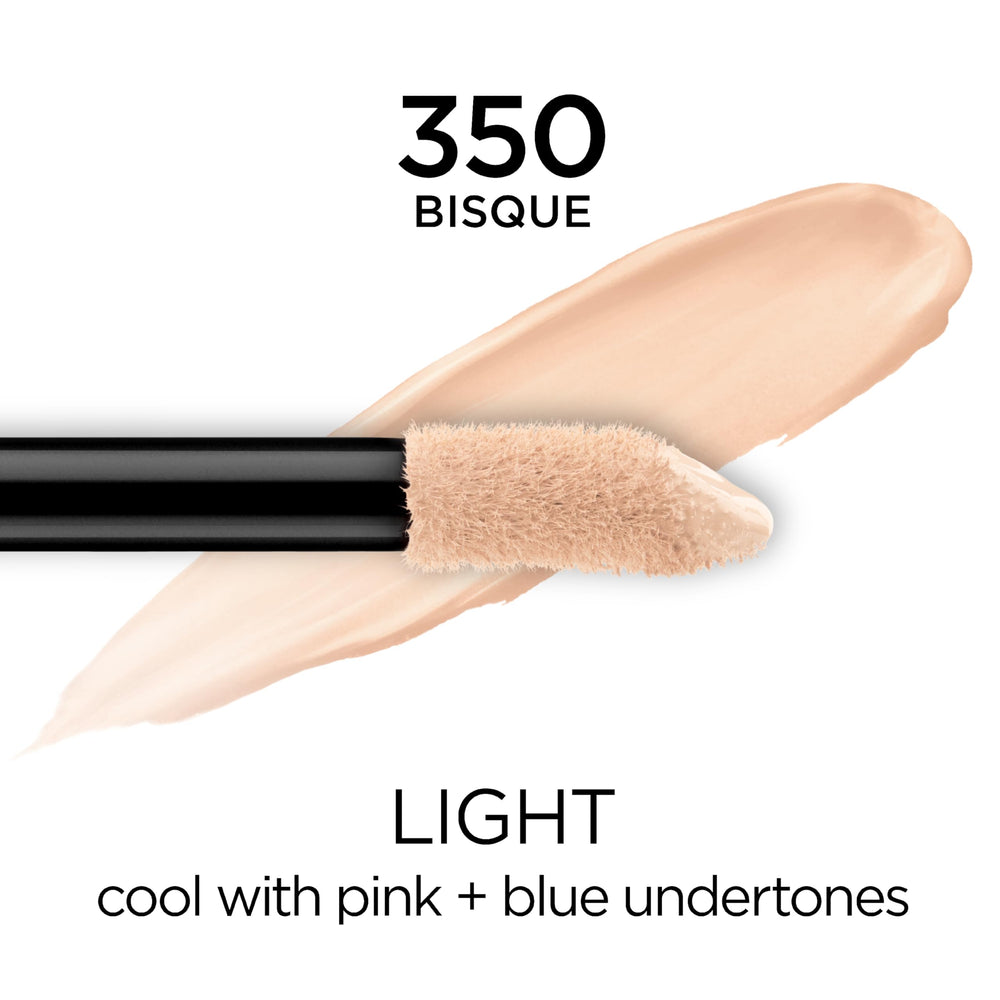 L'Oreal Paris concealer extra-large applicator close-up for fast coverage