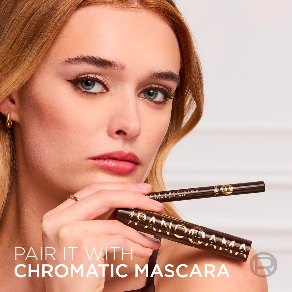 L'Oreal Paris lifestyle image with evening look showing longwear confidence