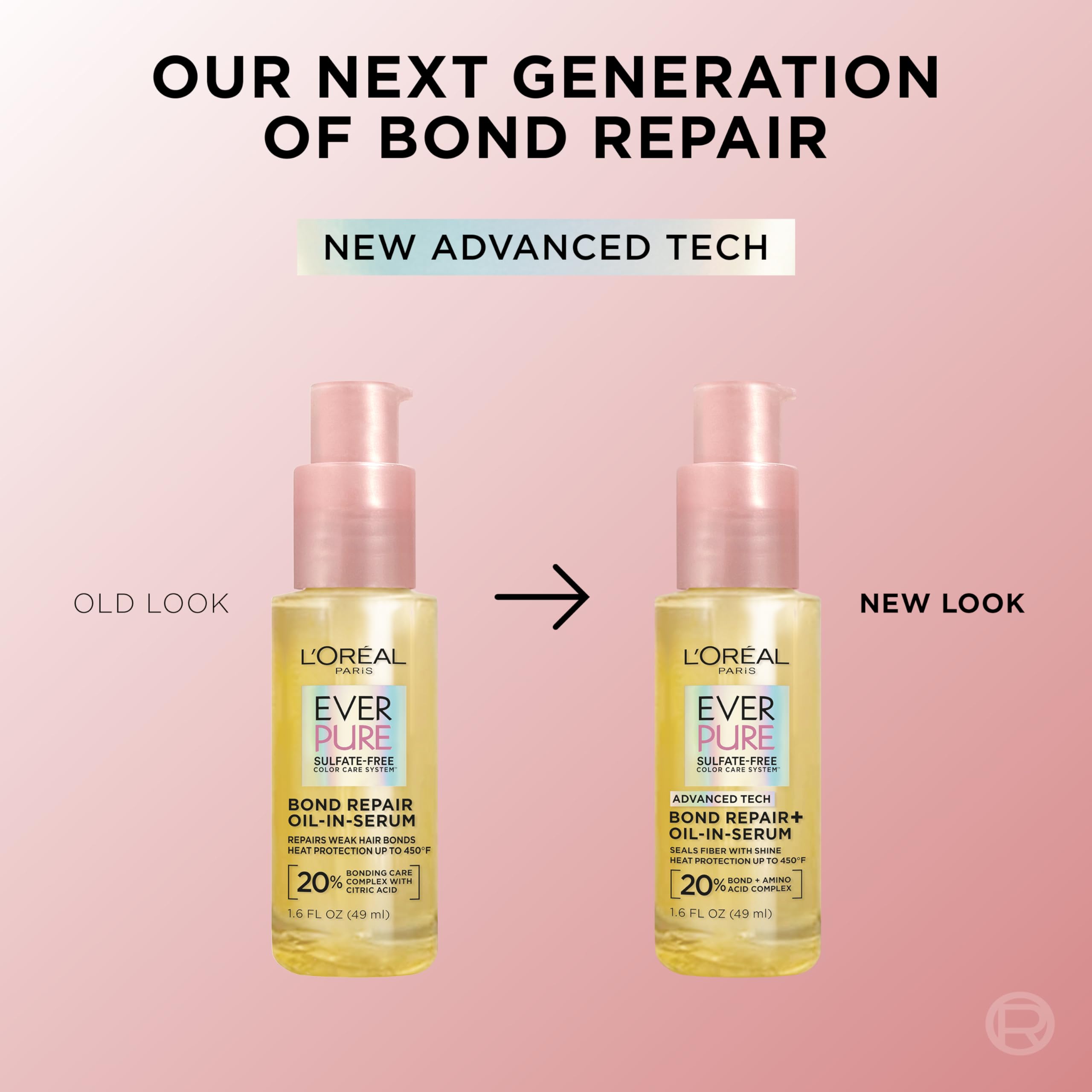 L'Oreal Paris serum texture drops showing lightweight absorption benefit