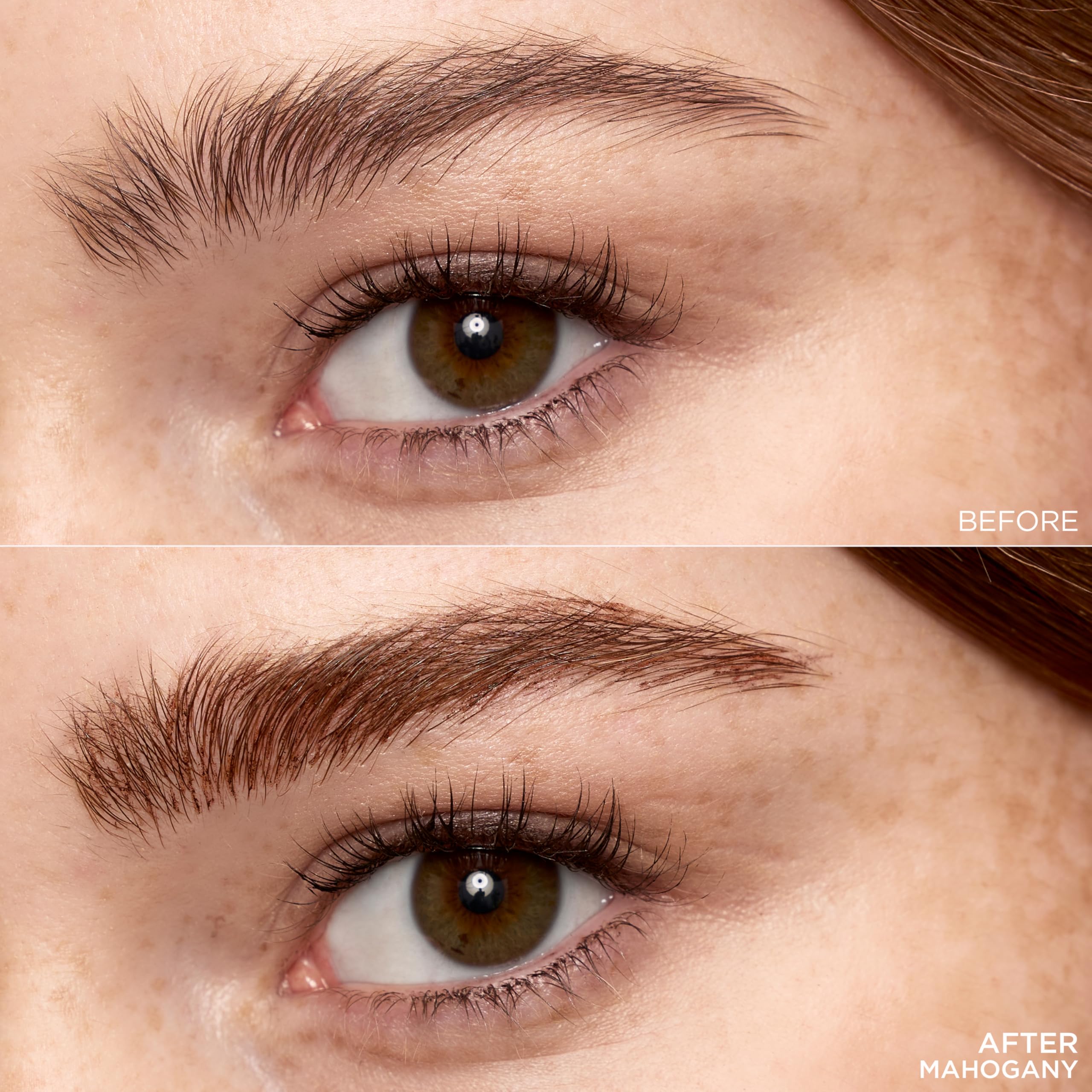 L'Oreal Paris faux brow staged in a makeup bag for travel-ready styling benefit convenient touch-ups