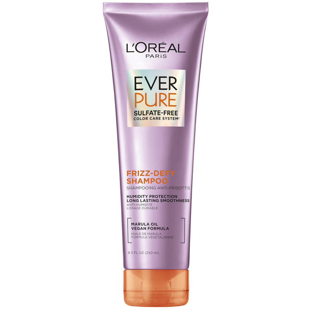 L'Oreal Paris shampoo front packaging showing bottle and color-care benefit