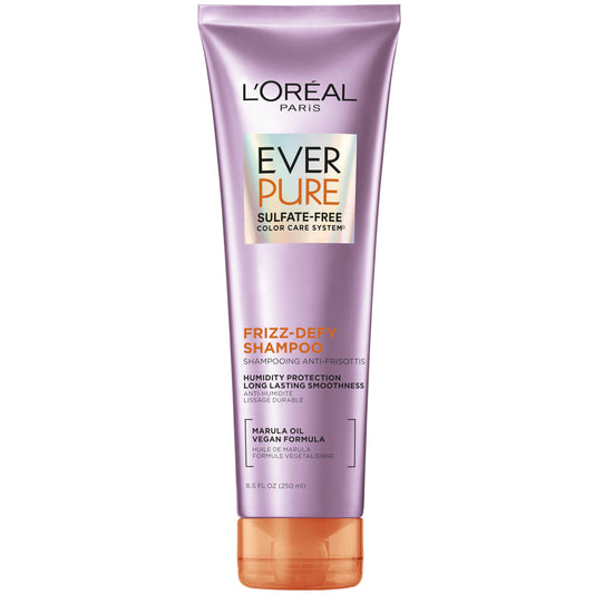 L'Oreal Paris shampoo front packaging showing bottle and color-care benefit