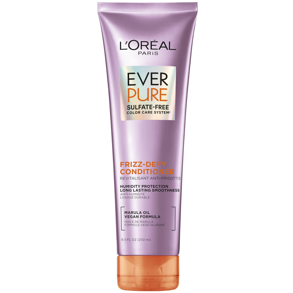 L'Oreal Paris front packaging showing conditioner and brand clarity benefit
