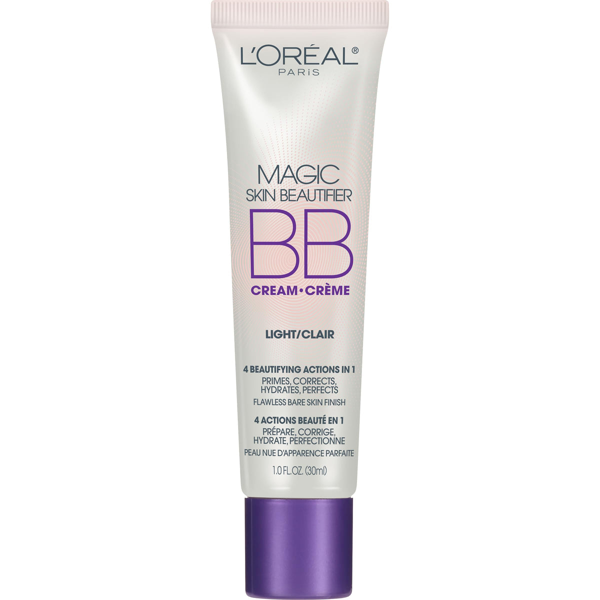 L'Oreal Paris front packaging showing tube and label for quick-identification benefit