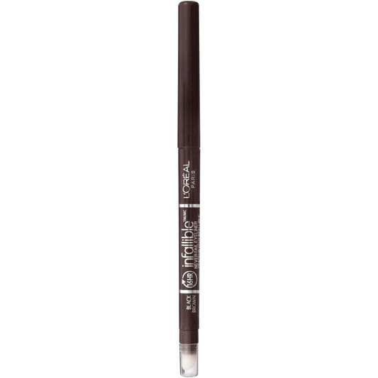 L'Oreal Paris pencil front view showing sleek design and shade