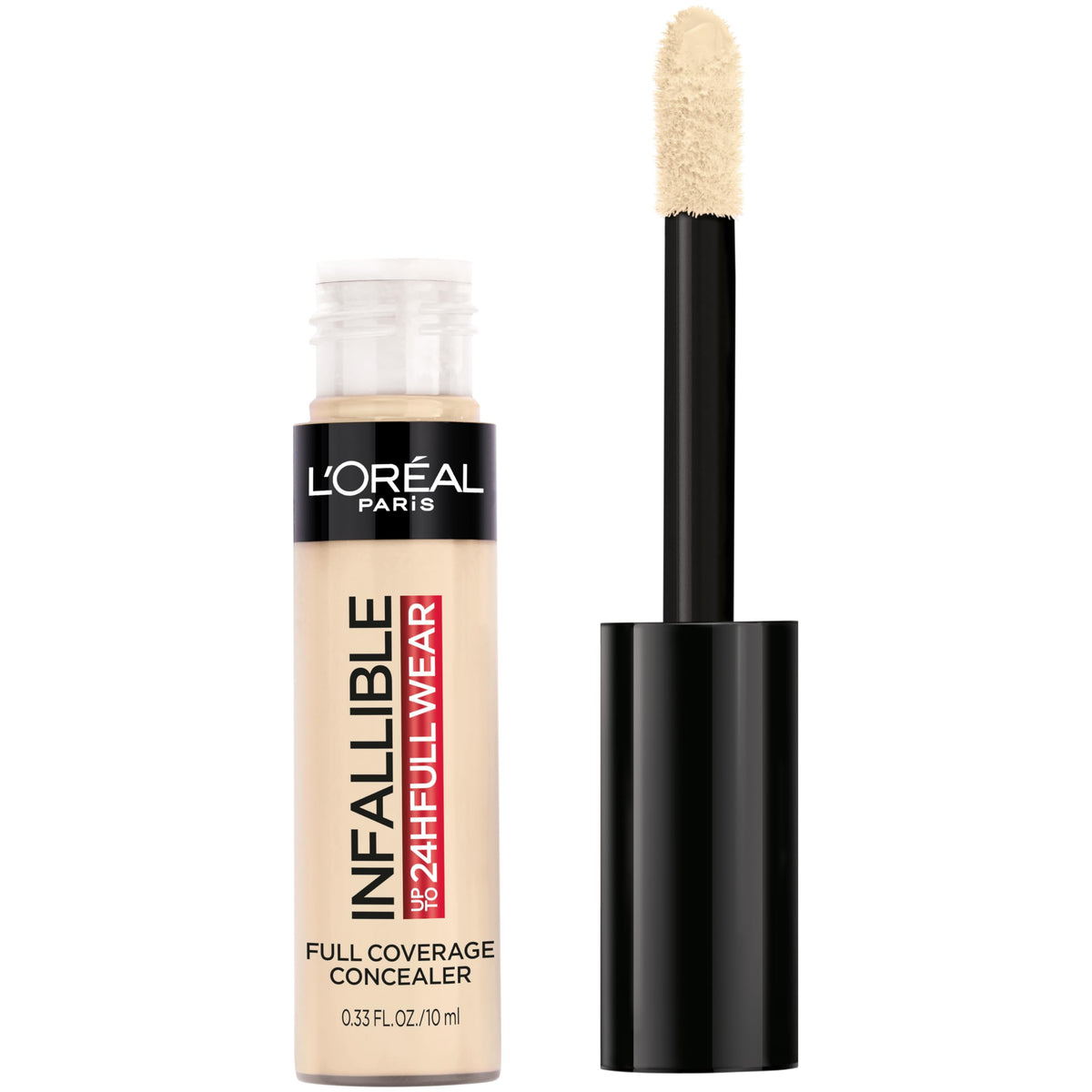 L'Oreal Paris front packaging showing product name and shade for easy selection