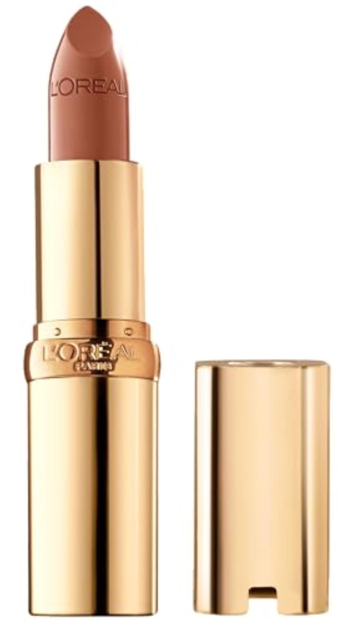 L'Oreal Paris front packaging showing Ginger Spice shade and brand benefit