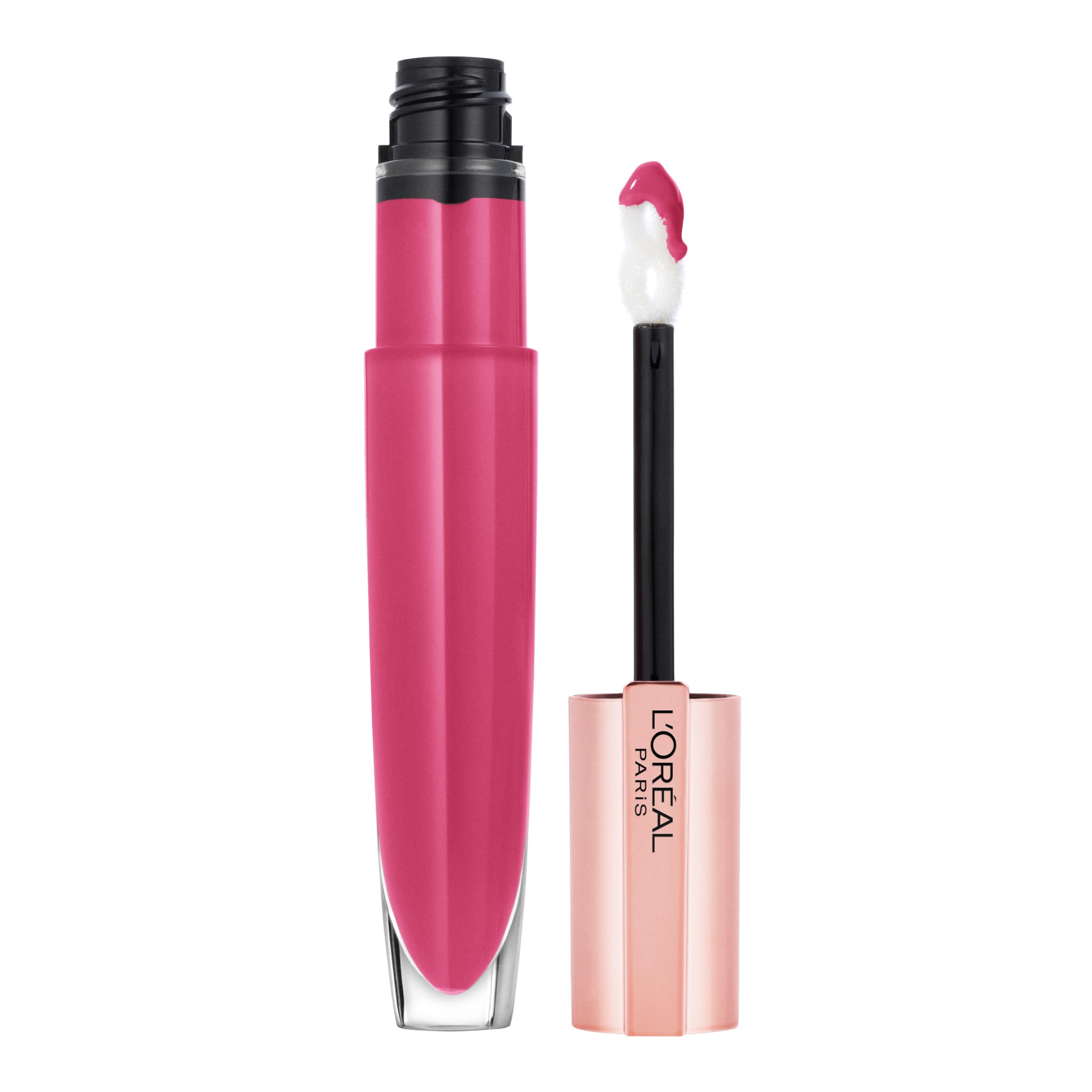 L'Oreal Paris ingredient visual featuring pomegranate and hyaluronic acid benefits