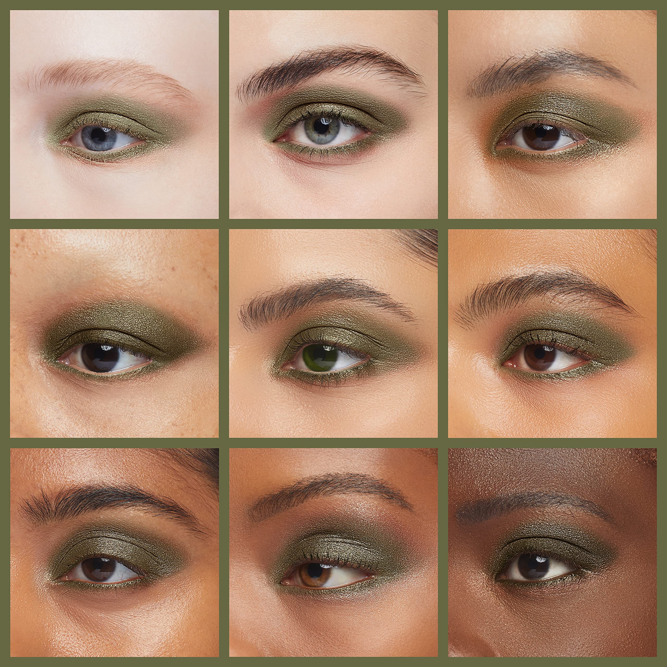 L'Oreal Paris applied on eyelid demonstrating crease-resistant, long-lasting color