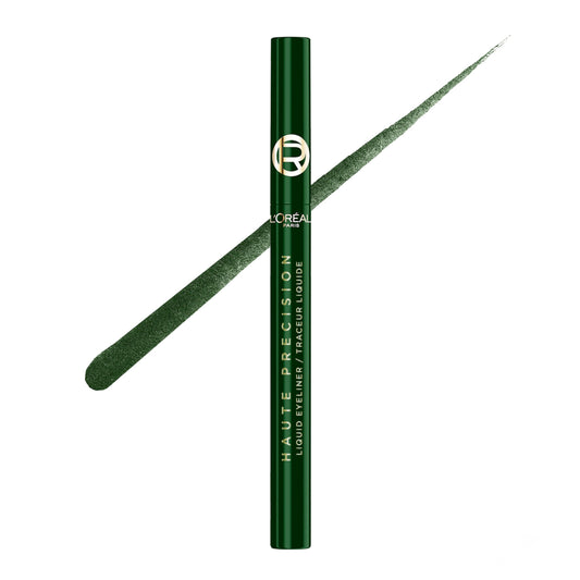 L'Oreal Paris front packaging showing Green Velvet shade and benefits