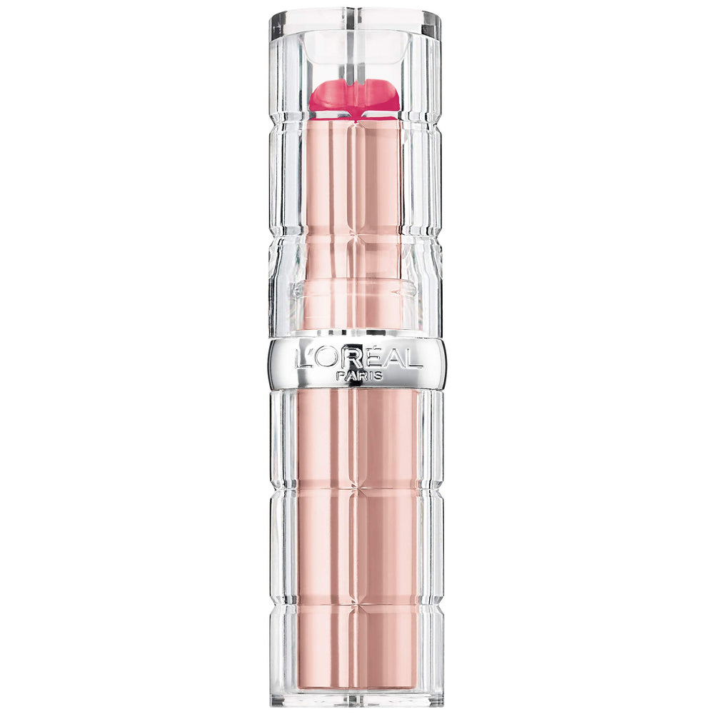 L'Oreal Paris close-up texture showing glossy sheen and smooth hydration benefit