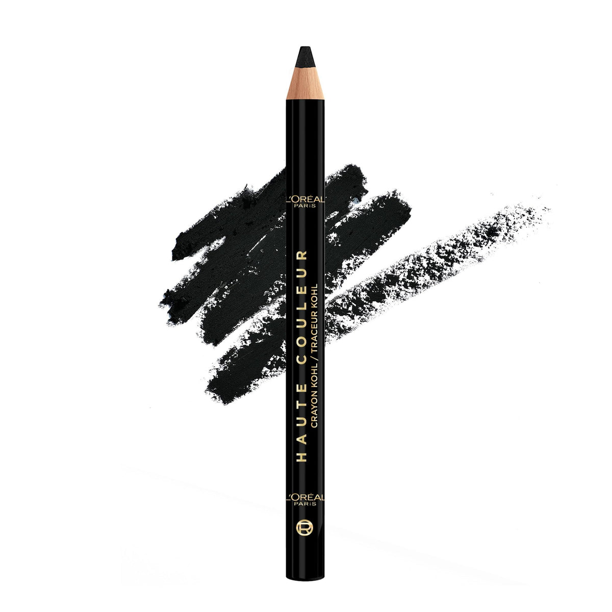 L'Oreal Paris front packaging showing pencil and shade for easy identification and purchase