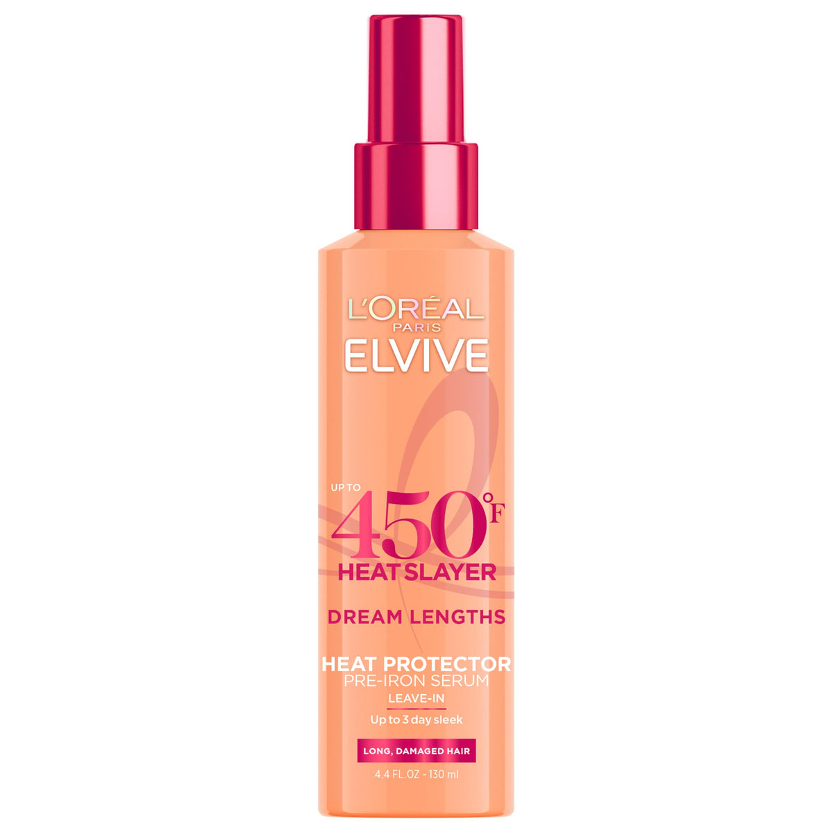 L'Oreal Paris Heat Slayer front bottle showing label and benefit