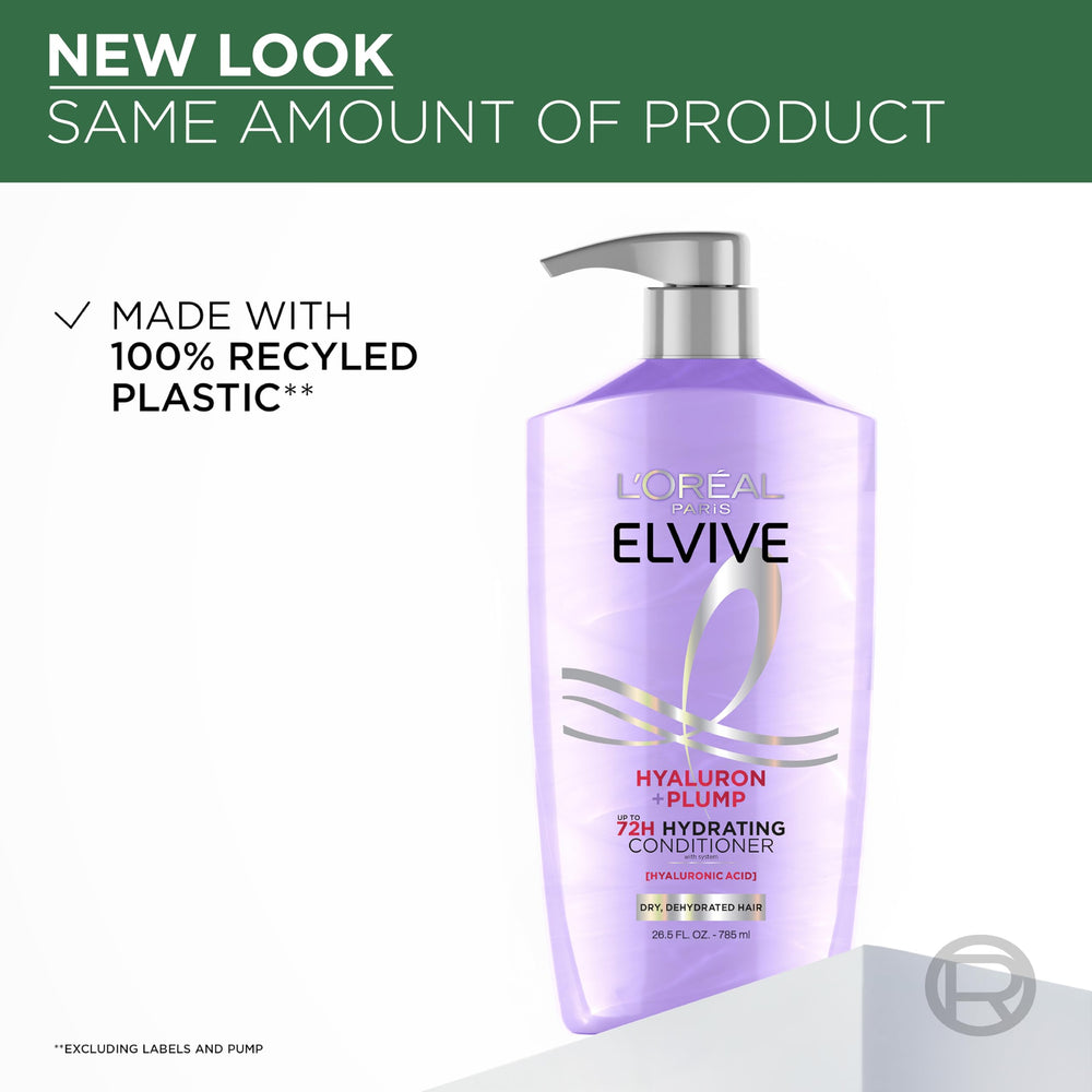 L'Oreal Paris in-shower use showing application on mid-lengths and ends for detangling