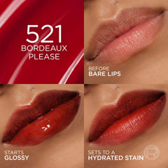 L'Oreal Paris closeup of flat precision applicator showing smooth delivery and easy definition