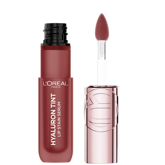 L'Oreal Paris Hyaluron Tint front view showing bottle and label offering quick product recognition and appeal