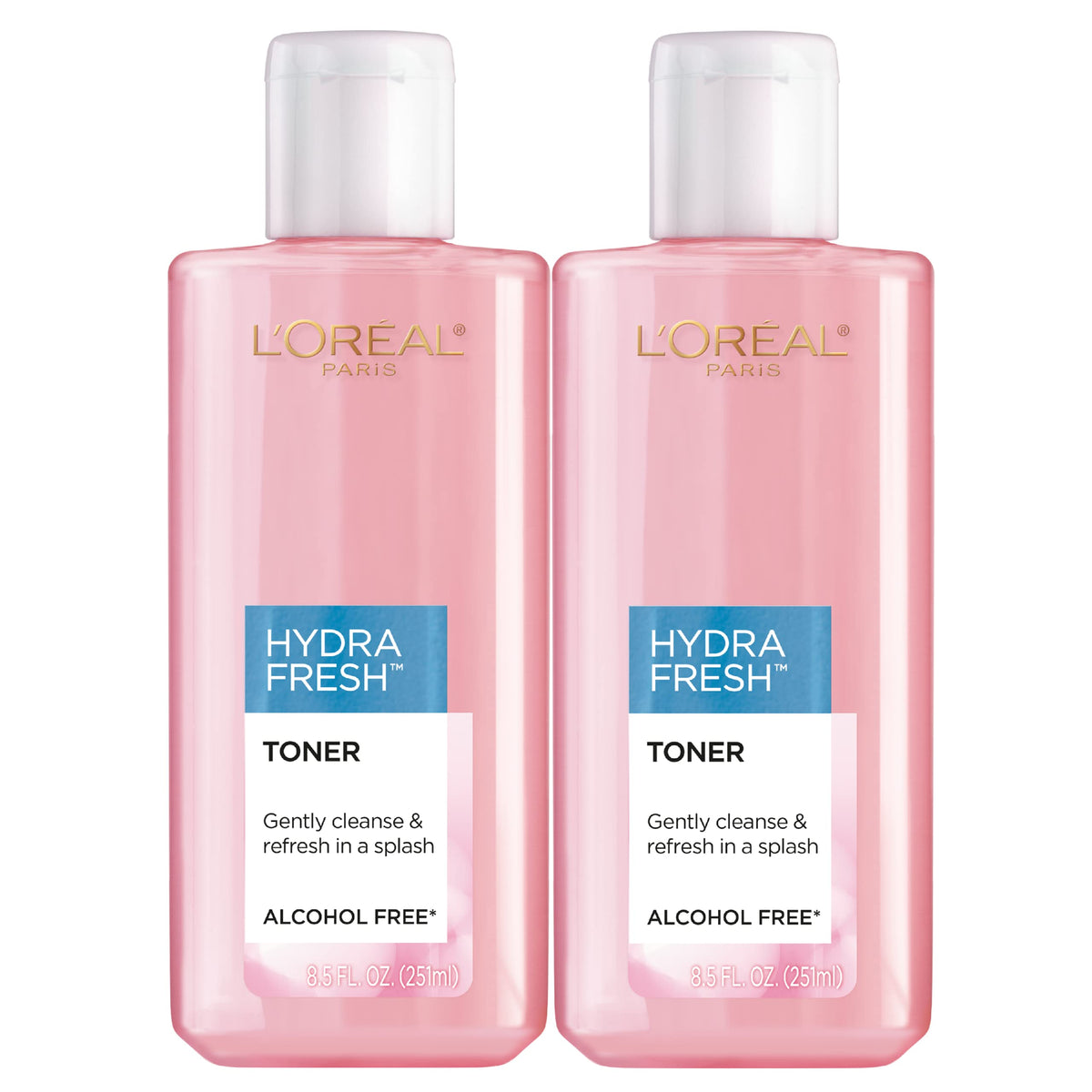 L'Oreal Paris bottle front packaging showing product and benefit