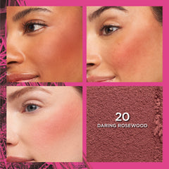 L'Oreal Paris close-up of powder texture revealing smooth, buildable pigment