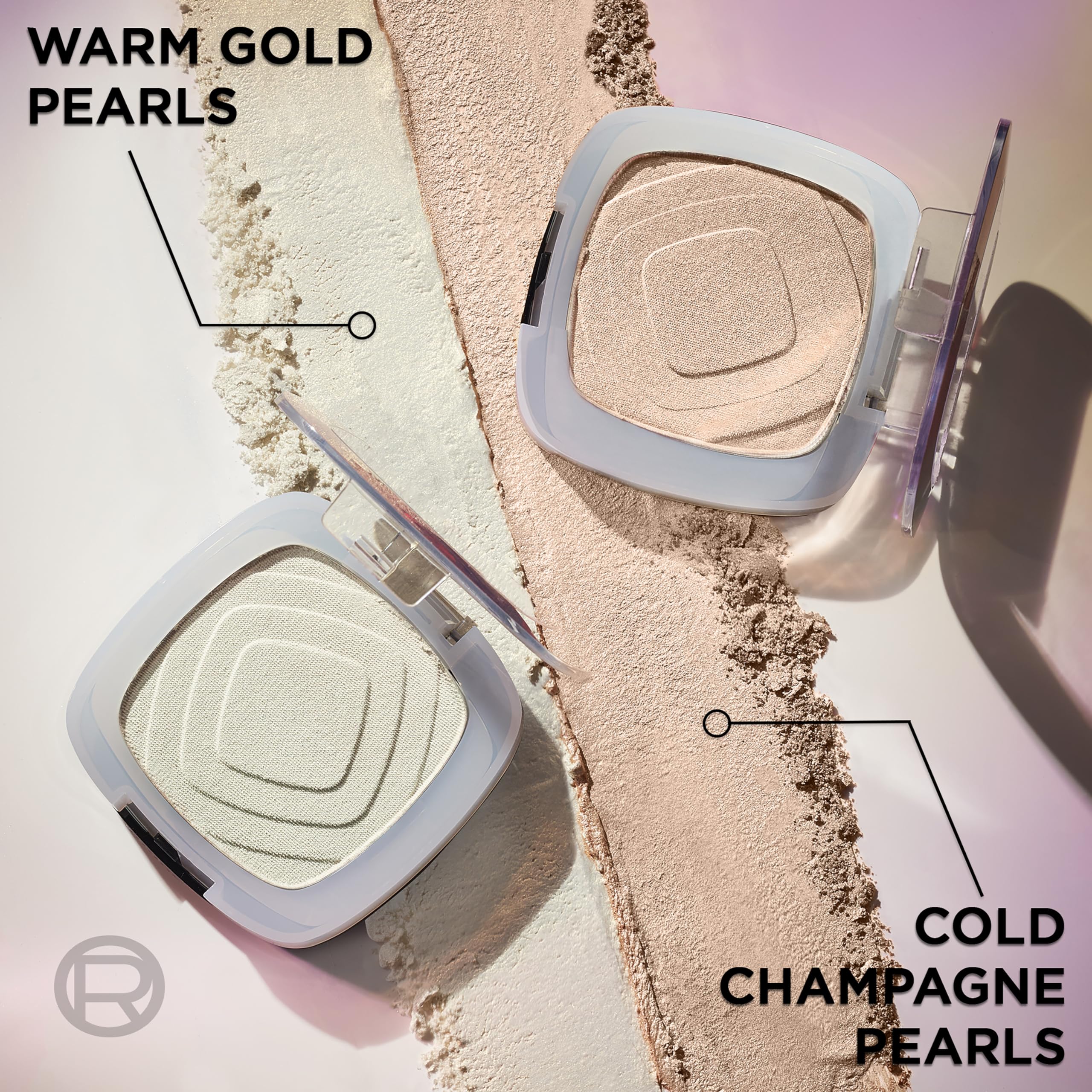 L'Oreal Paris highlighting collarbones to show luminous full-body glow