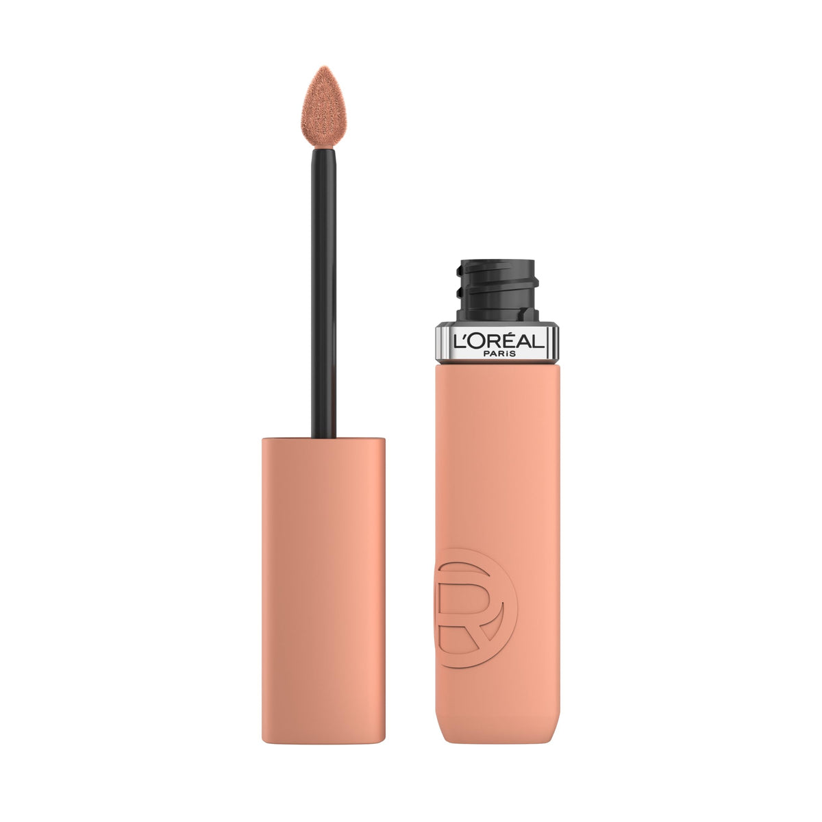 L'Oreal Paris Infallible lipstick front packaging showing shade and branding for easy selection