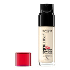 L'Oreal Paris front packaging showing bottle and label, highlights durability