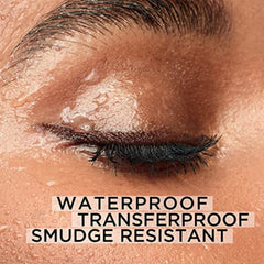 L'Oreal Paris packaging label image showing shade and waterproof claim for quick identification