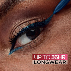 L'Oreal Paris pencil tip close-up showing smooth mechanical gel for precise application