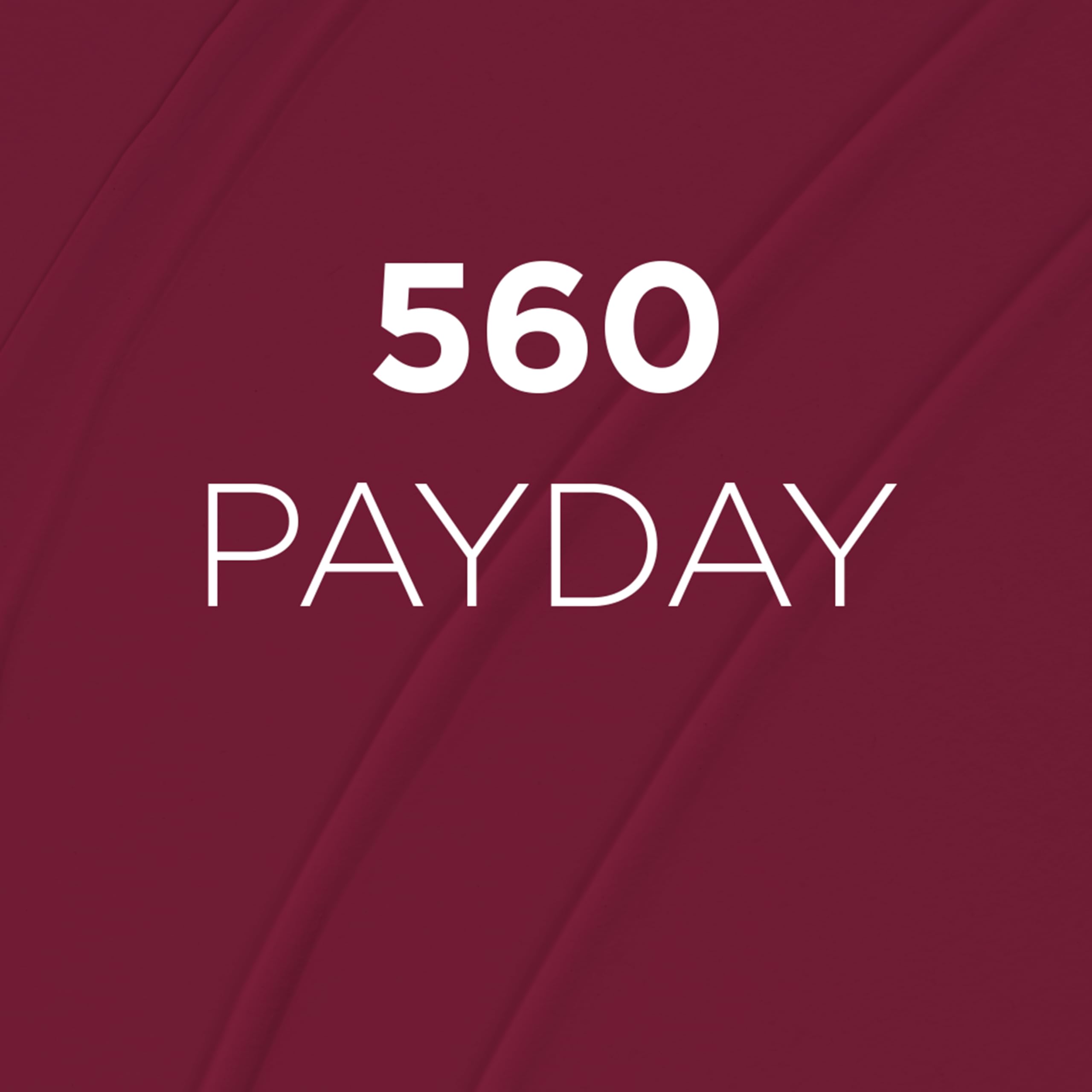 L'Oreal Paris lifestyle model wearing Pay Day 560 showing long-lasting matte look