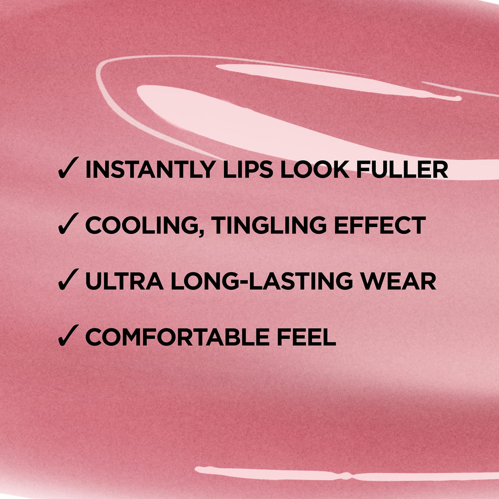 L'Oreal Paris open tube revealing wand and product amount for controlled, no-mess application