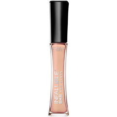 L'Oreal Paris front packaging showing gloss tube and Petal shade for polished wear