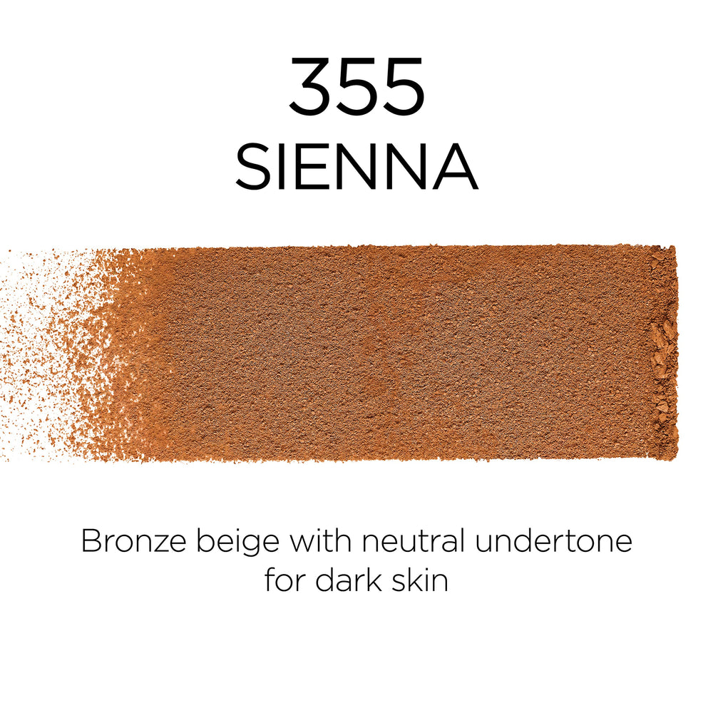 L'Oreal Paris powder texture close-up showing fine milled finish for smooth coverage