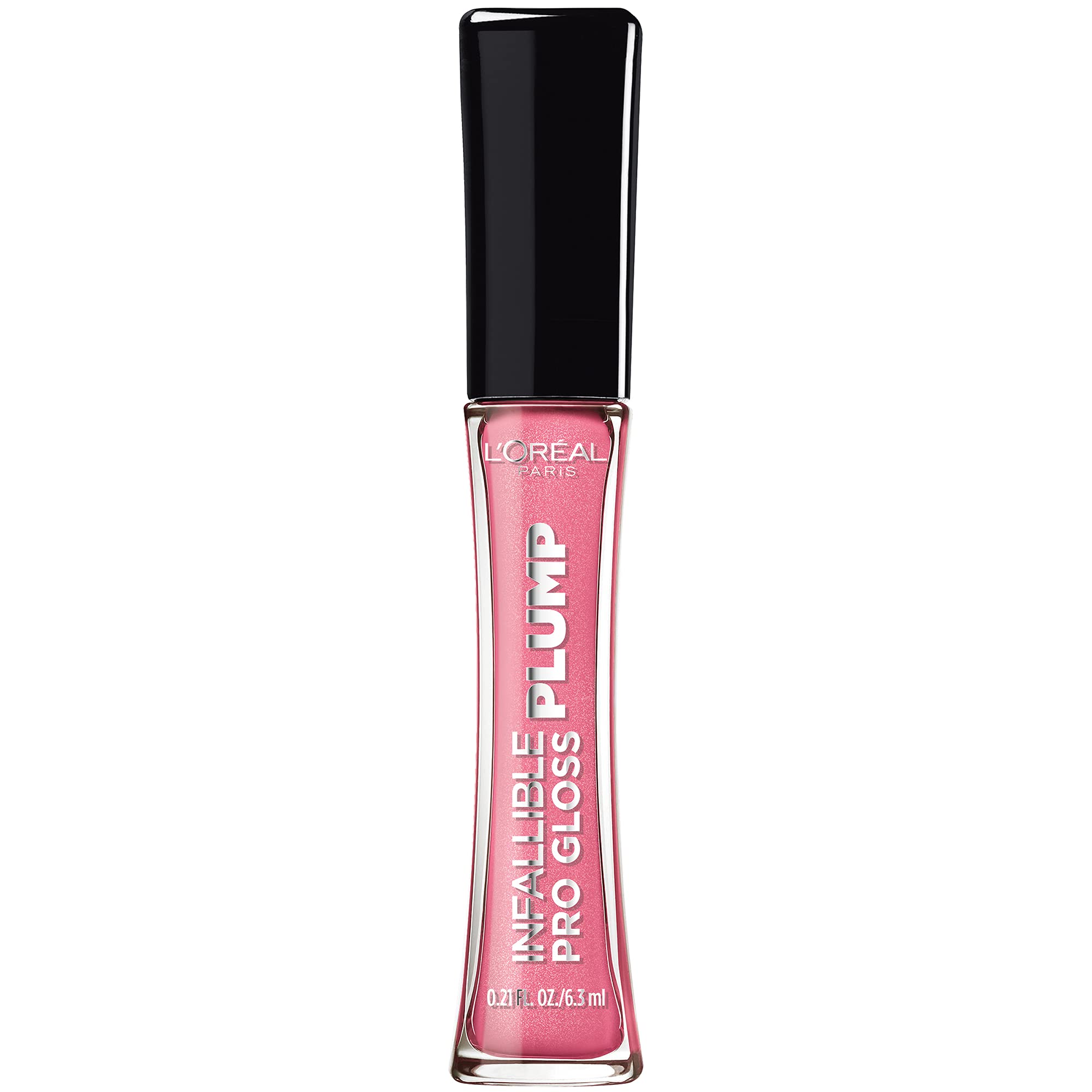 L'Oreal Paris front tube showing glossy finish and compact size benefit