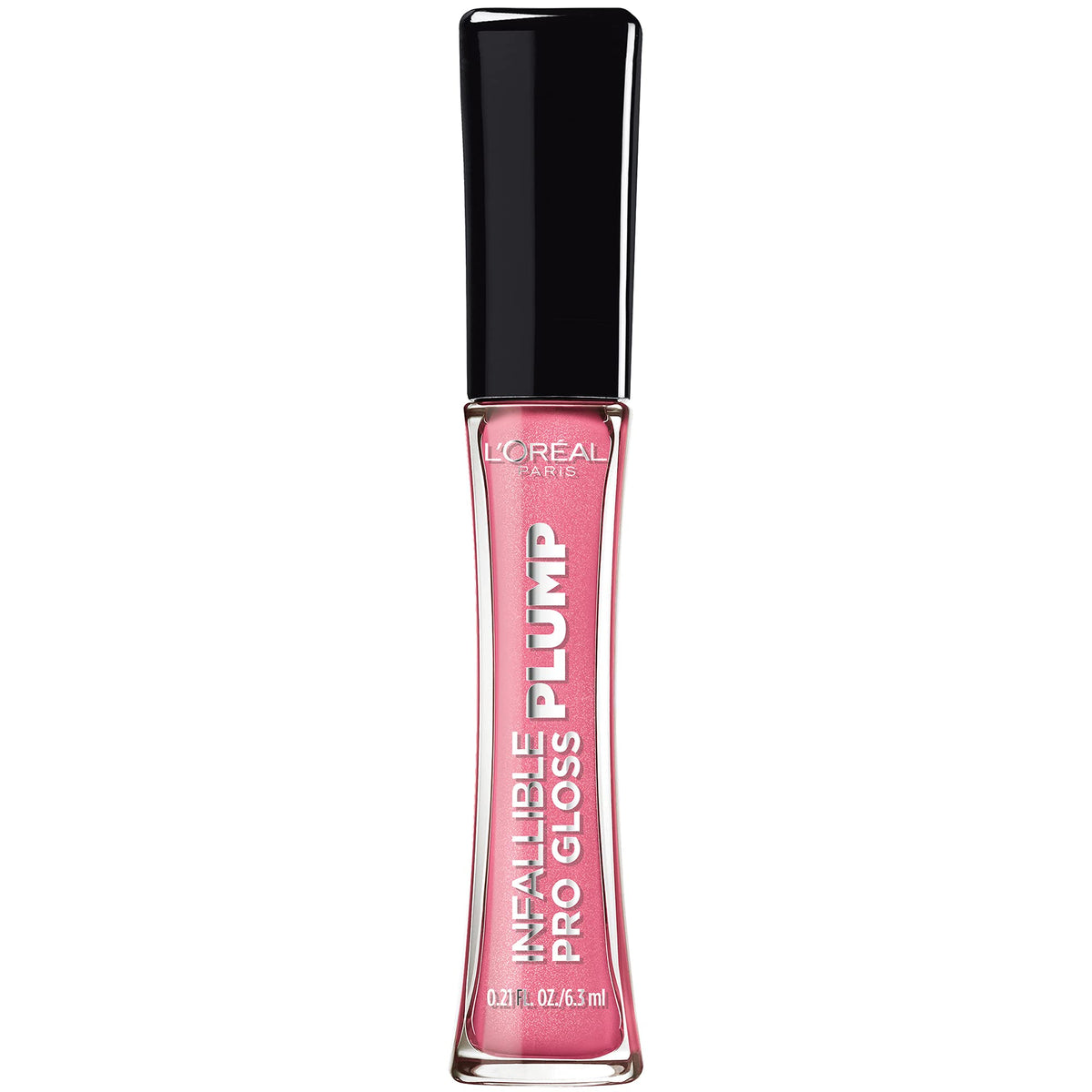 L'Oreal Paris front tube showing glossy finish and compact size benefit