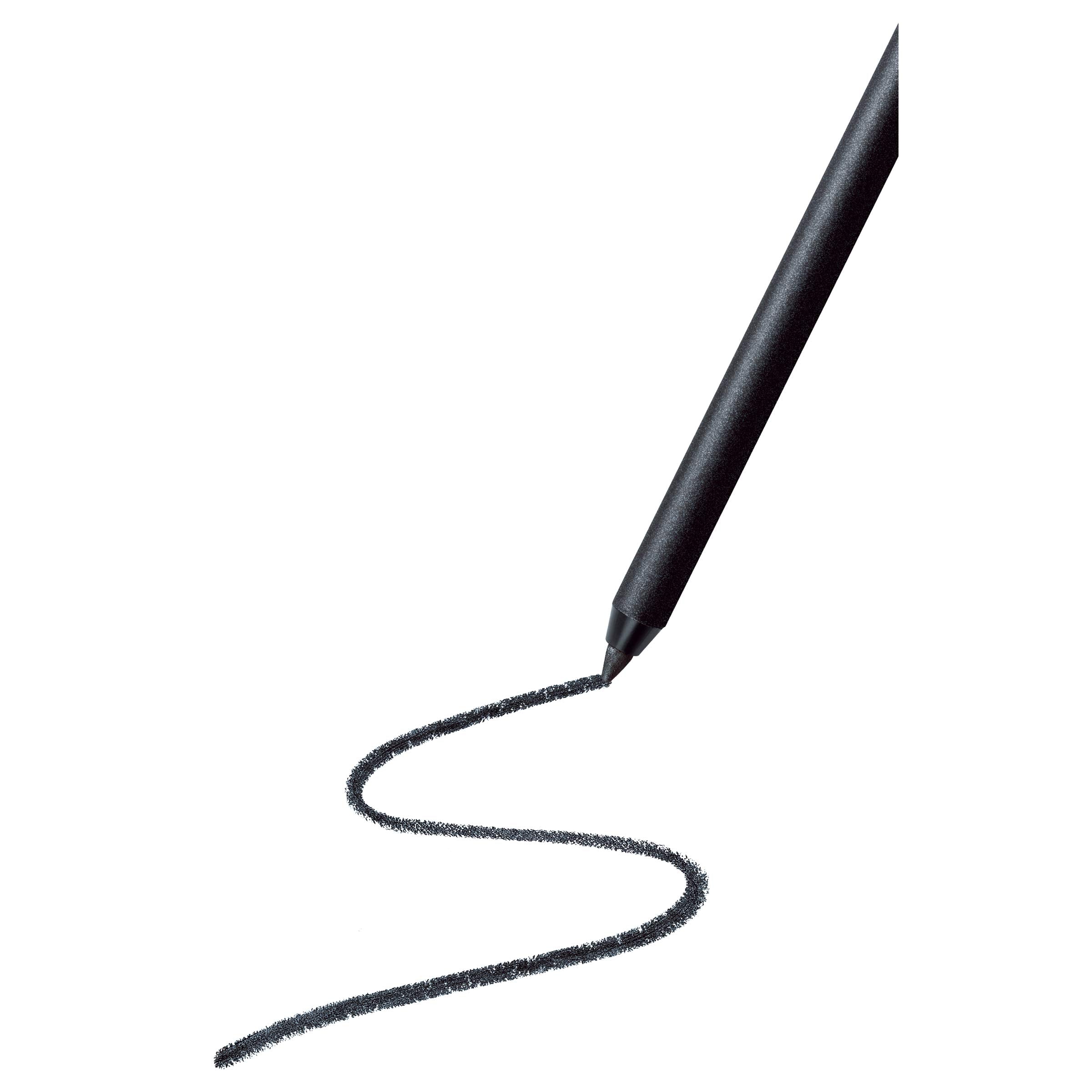 L'Oreal Paris eyeliner applied on model eye demonstrating long-lasting shimmer and defined lashes