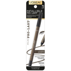 L'Oreal Paris close-up of pencil tip highlighting smooth creamy glide benefit