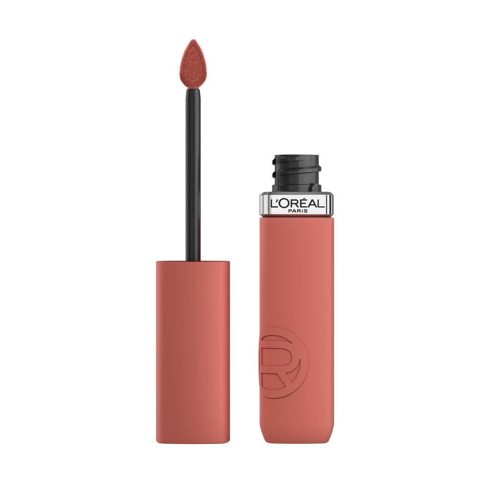 L'Oreal Paris front packaging showing Rose Heat color and benefits