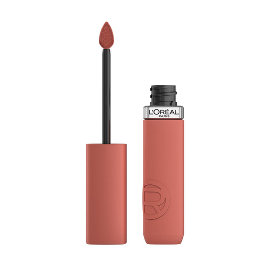L'Oreal Paris front packaging showing Rose Heat color and benefits