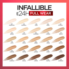 L'Oreal Paris tube held in hand to show compact travel-friendly size benefit