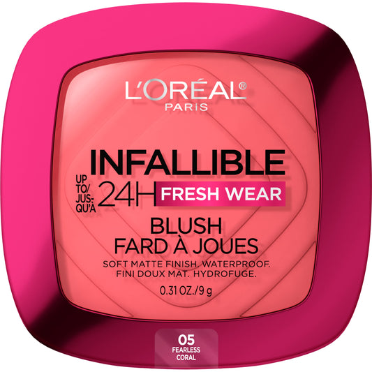 L'Oreal Paris front packaging showing shade and long-wear benefit