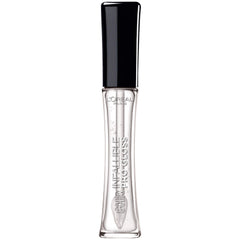 L'Oreal Paris Infallible gloss texture close-up highlighting high-shine, hydrating finish