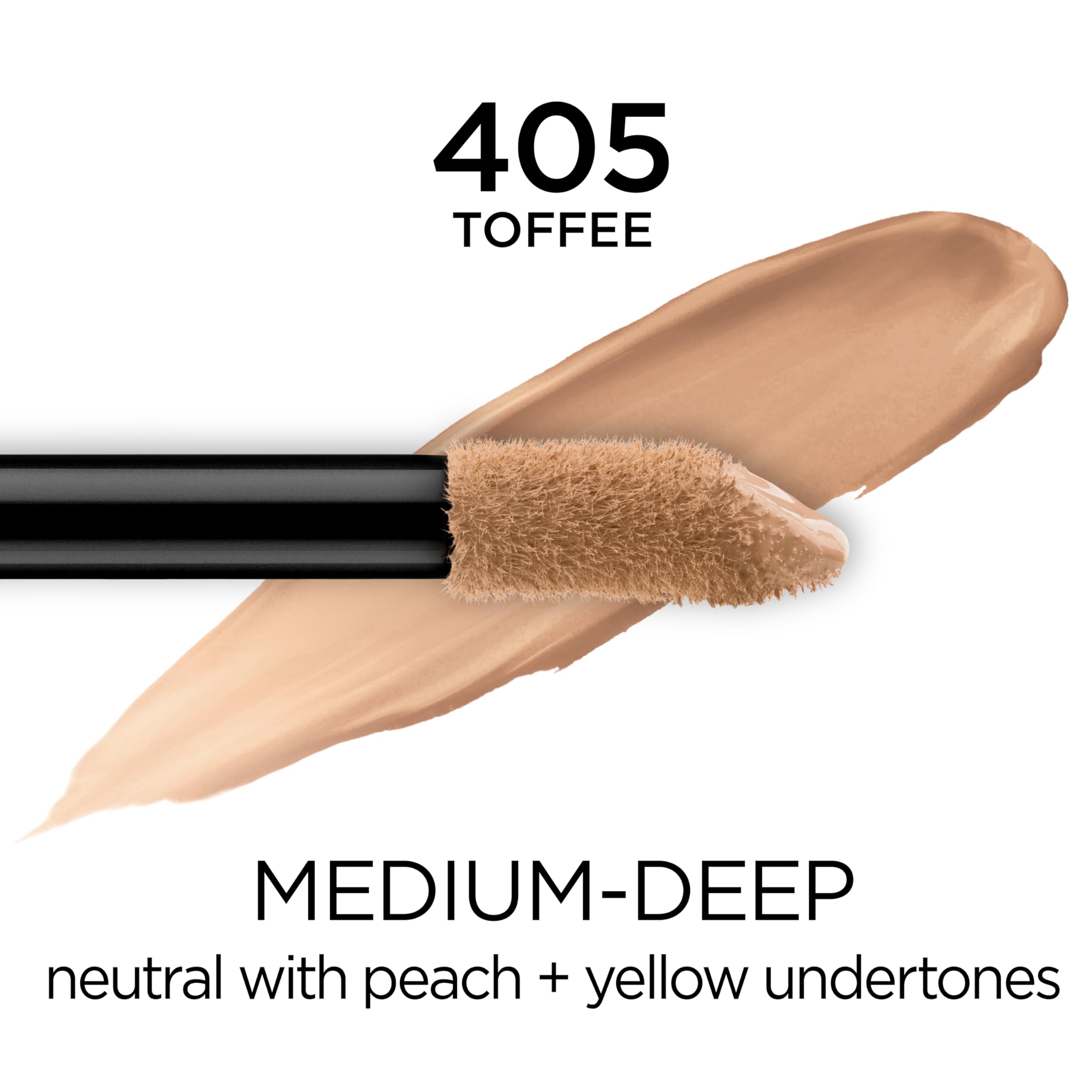 L'Oreal Paris large applicator close-up for quick one-stroke coverage