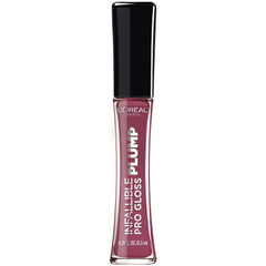 L'Oreal Paris front packaging showing True Berry gloss and branding benefit of clear shade display