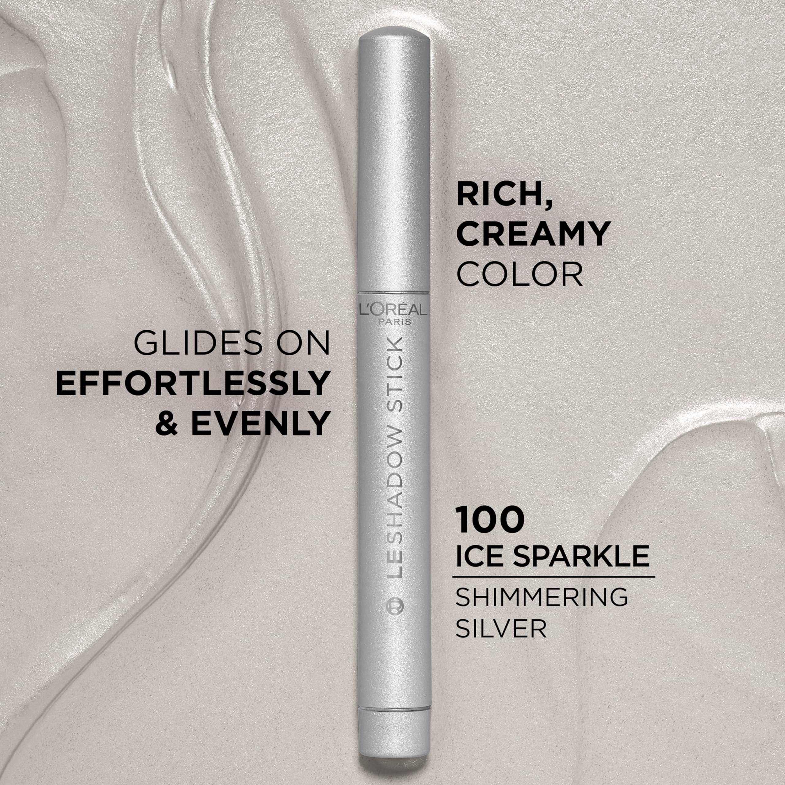 L'Oreal Paris close cap and tip detail highlighting easy retractable application benefit