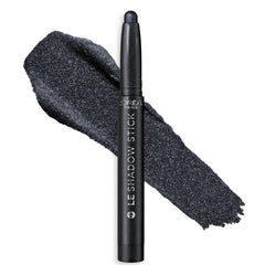 L'Oreal Paris Le Shadow Stick front view showing midnight noir rich color benefit