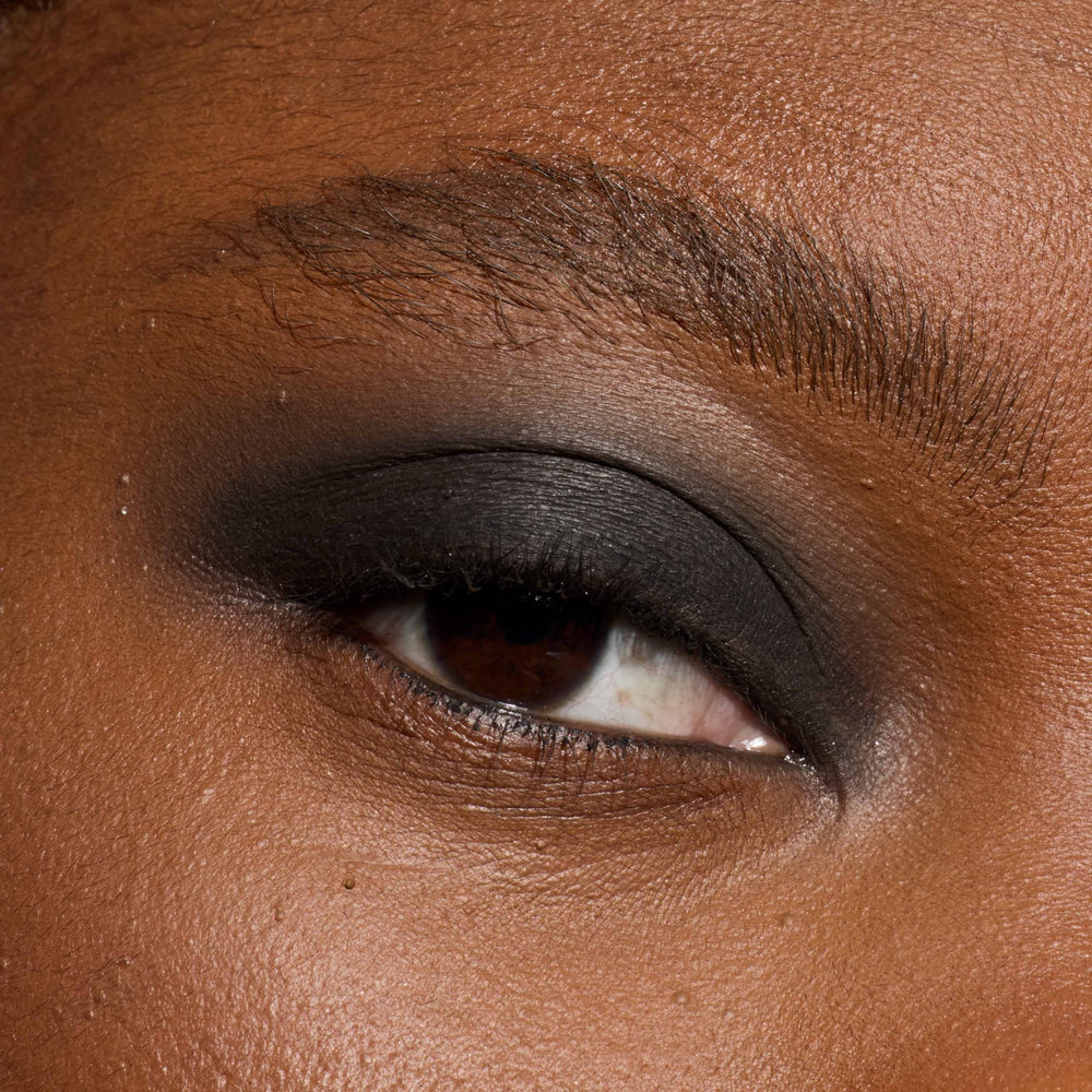 L'Oreal Paris Le Shadow Stick worn in evening look showing dramatic finish
