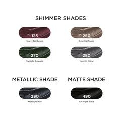 L'Oreal Paris le shadow stick scale with fingertip indicating compact travel-friendly size
