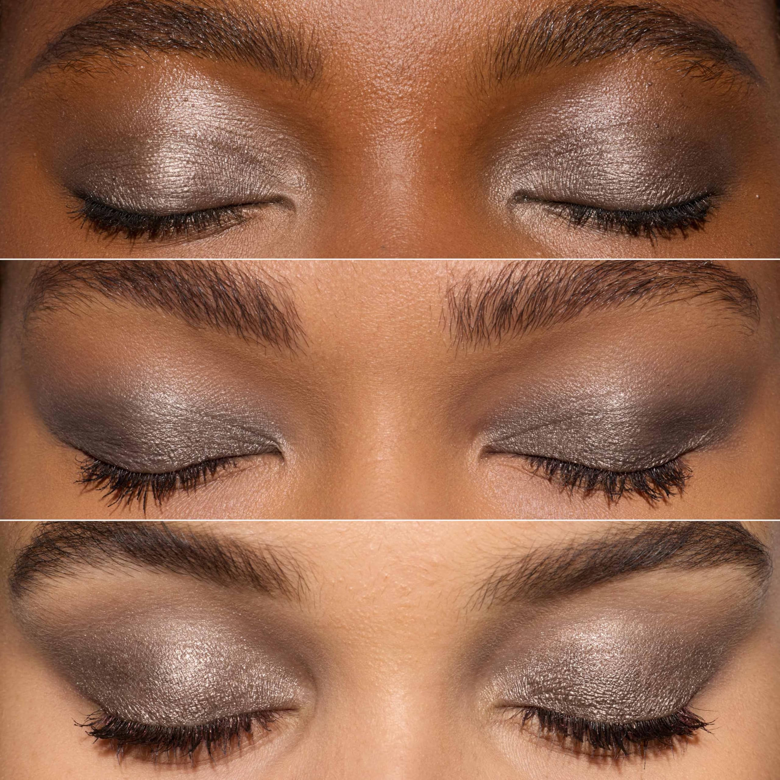 L'Oreal Paris le shadow stick tip close-up illustrating smooth creamy glide for precise lines