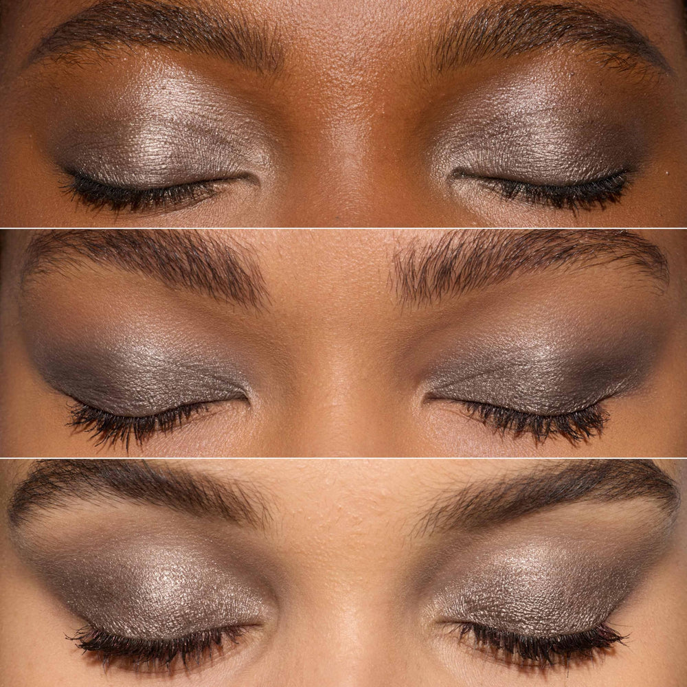 L'Oreal Paris le shadow stick tip close-up illustrating smooth creamy glide for precise lines